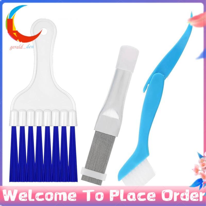 Ar Condicionado Condensador Fin Pente Conjunto De Limpeza Kit Limpador Escova Evaporador Radiador Ferramenta Reparo
