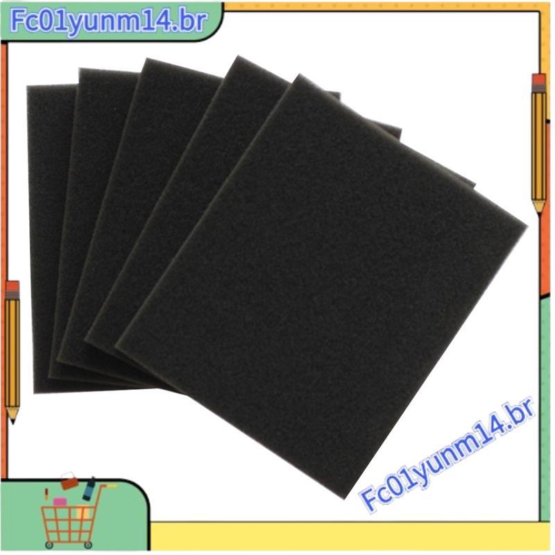 6 Pçs Filtros De Esponja Para Aspirador De Pó Doméstico FC8140 FC8142 FC8144 FC8148 Vassoura Ferramenta Limpeza 132x112x