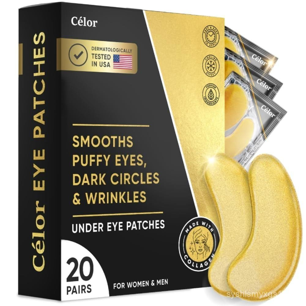 Patches para Olhos (20 Pares) - Patches para Olhos Inchados e Olheiras - Máscara para Olhos para Beleza e Cuidados Pesso