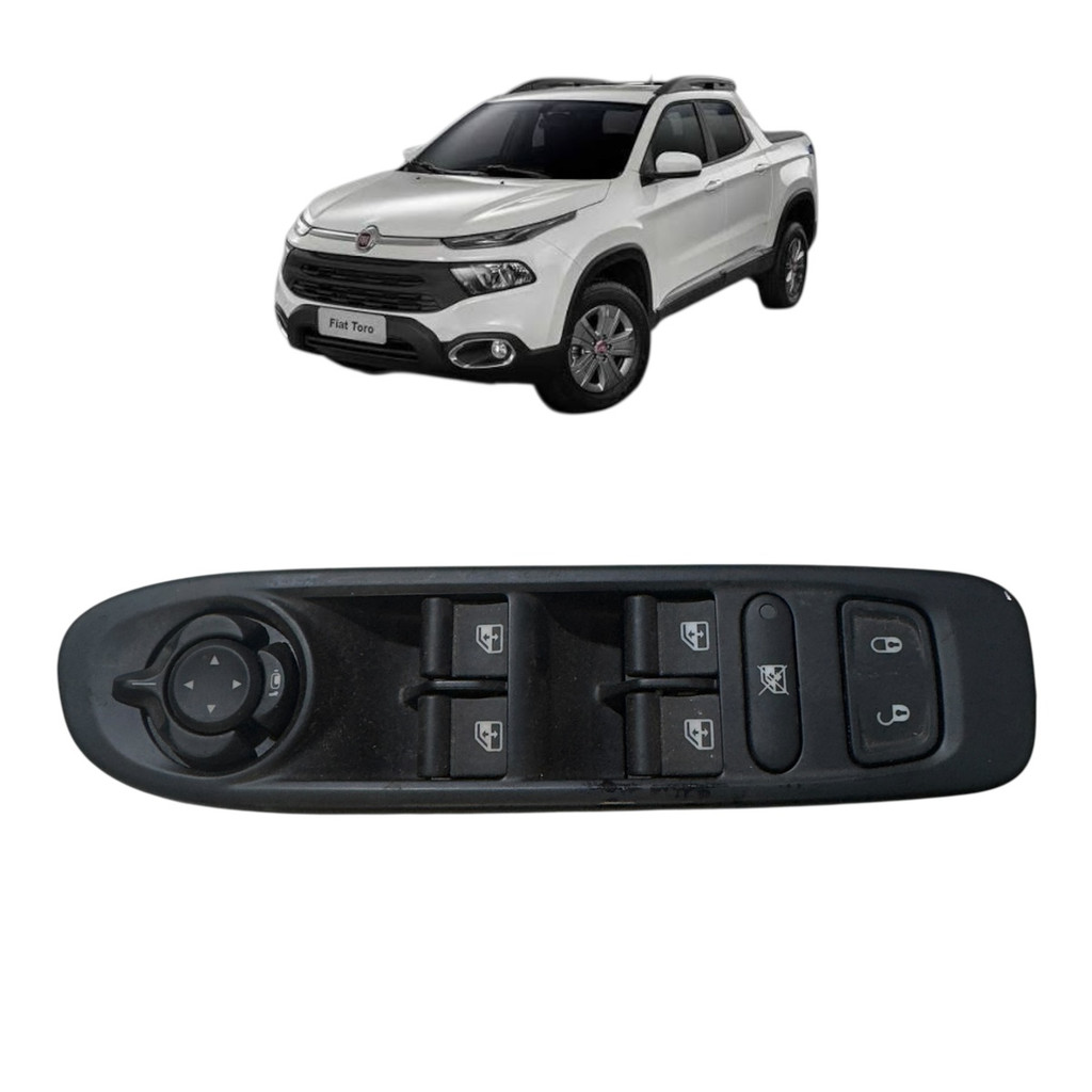 Comando Vidro Elétrico Dianteiro Esq Original Fiat Toro