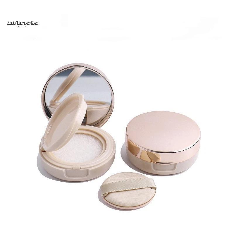 Caixa De Almofada De Ar Portátil Com Puff Estojo De Base Mirrorpact BB Cream Recipiente De Esponja Ferramentas De Maquia