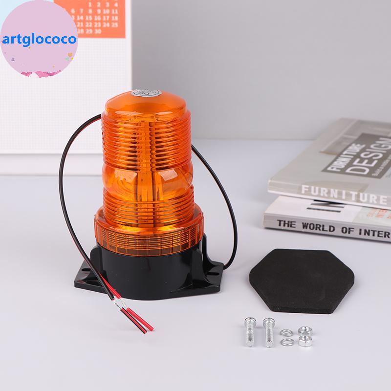 Artglococo 10-80V 30 LED De Alta Potência Aviso Emergência Flash Luz Estroboscópica Farol Para Empilhadeira Tru Ônibus E
