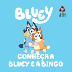 Bluey Livro de História - Conheça a Bluey e a Bingo
