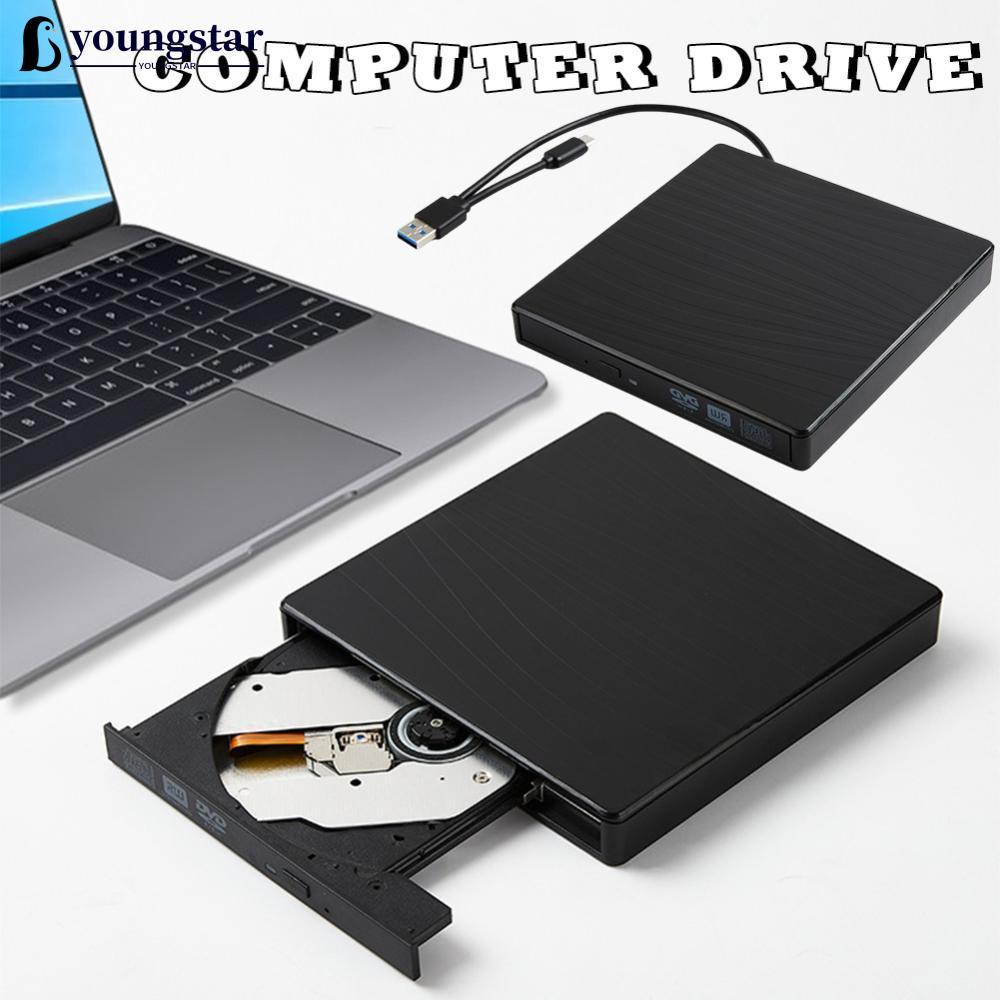 YOUNGSTAR Unidade Óptica Externa Portátil Para Laptop Universal Padrão Zebra Gravador De DVD USB 3.0 Tipo-C De CD/Móvel