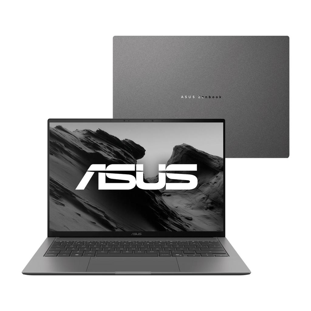 Notebook ASUS Zenbook S14 IA PC UX5406AA Intel Core Ultra 7 16GB RAM 512GB SSD Win 11 Home 14” OLED 2.8K 120Hz - SU308W — imagem 2 de 2