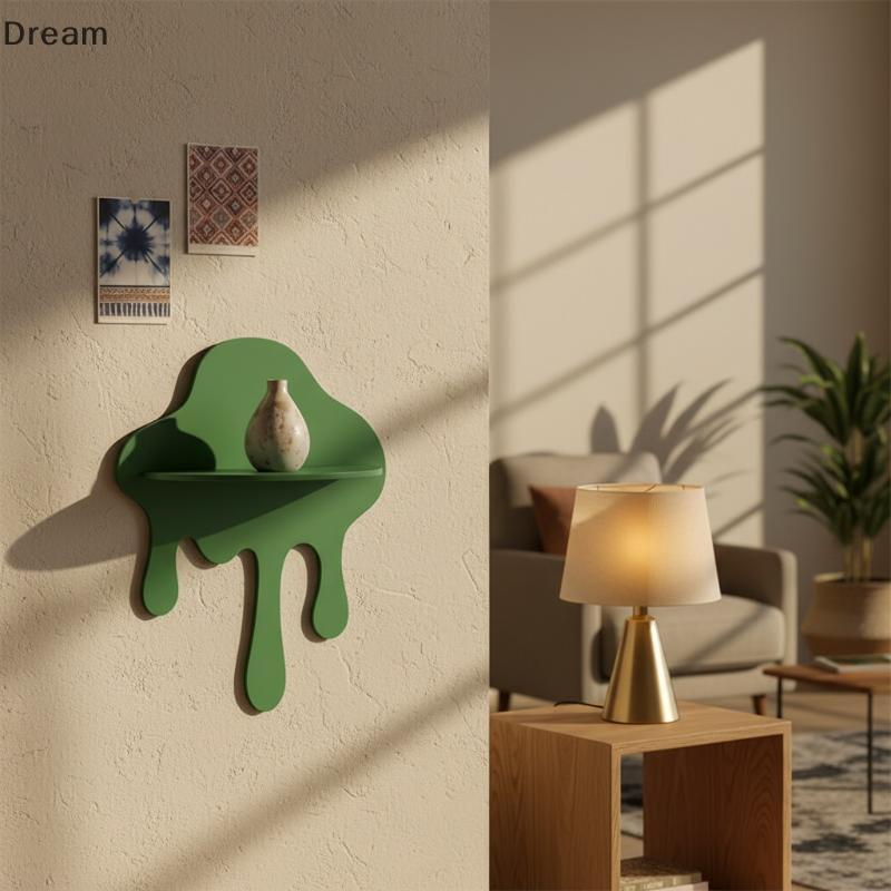 < Dream > Prateleira De Parede Em Formato Irregular , Suporte De Armazenamento Nuvem , Organizador Criativo , Display Pa