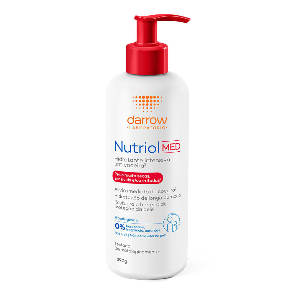 Nutriol Med Darrow Hidratante Intensivo Anticoceira 390ml