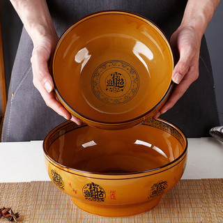 Tigela de macarrão comercial estilo chinês grande tigela de sopa loja de macarrão dedicado criativo grande tigela de arr