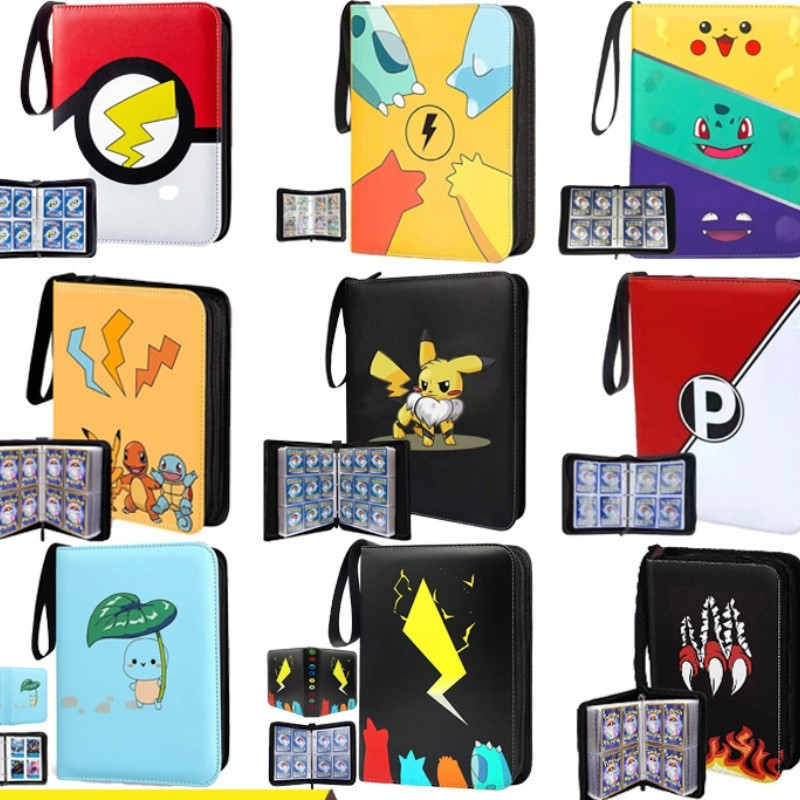 Pokemon Cards Album Book Cartoon Anime New 240pcs Game Card Vmax Gx Ex Holder Coleção Brinquedo das Crianças Colecção Fr