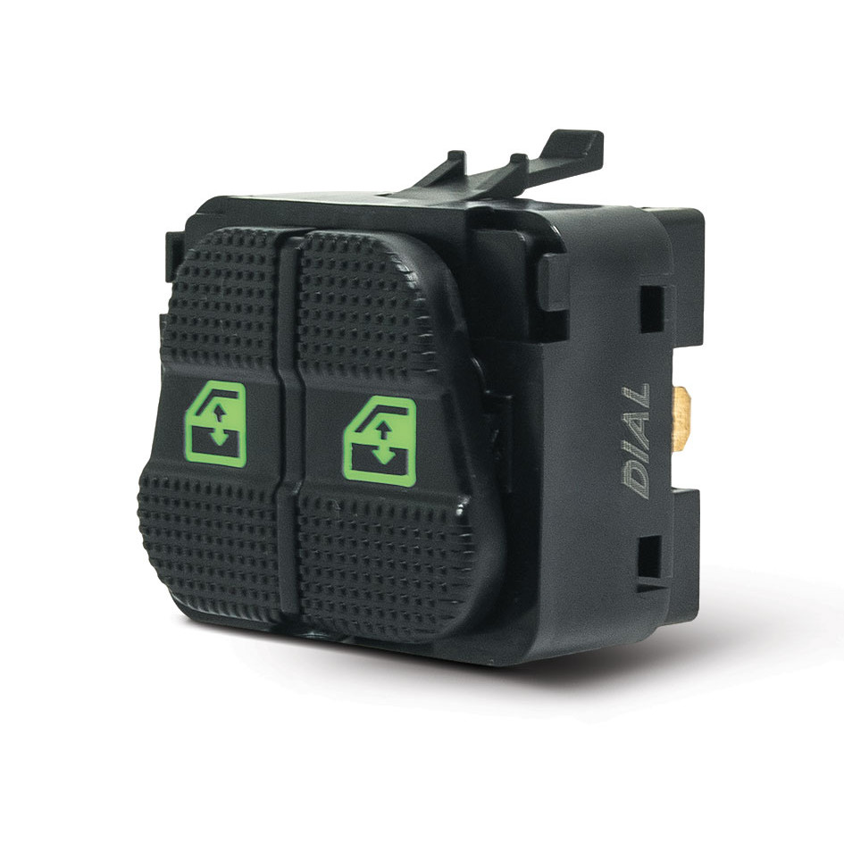 Botão Vidro Elétrico Diant Esquerdo Golf 1993-1998 Mexicano em Oferta na Shopee