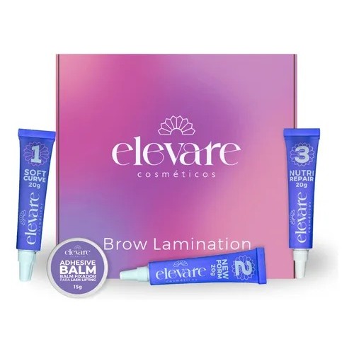 Kit Brow Lamination Lash Lifiting Elevare 20g