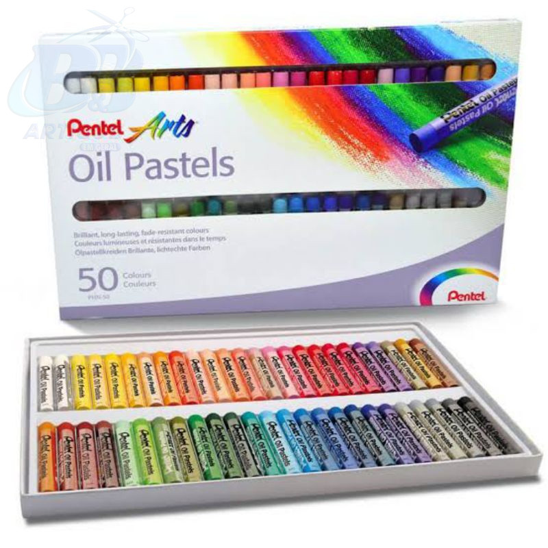 Giz Pastel Oleoso Com 50 Cores, Pentel CX 1 PEÇA.