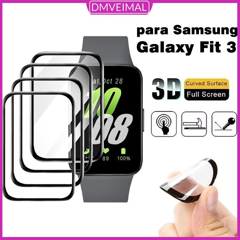 Película Protetora De Vidro Para Relógio Samsung Galaxy Watch Fit 3 Filme Smartwatch Para Samsung Fit 3