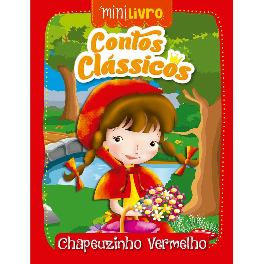 MInilivro Contos clássicos - Chapeuzinho vermelho