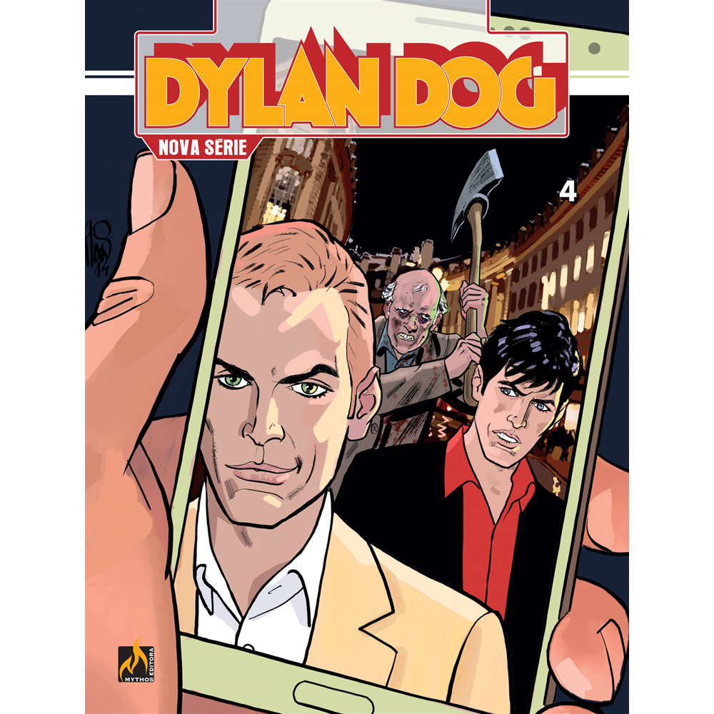 Capa do livro Dylan Dog Nova Série - volume 04