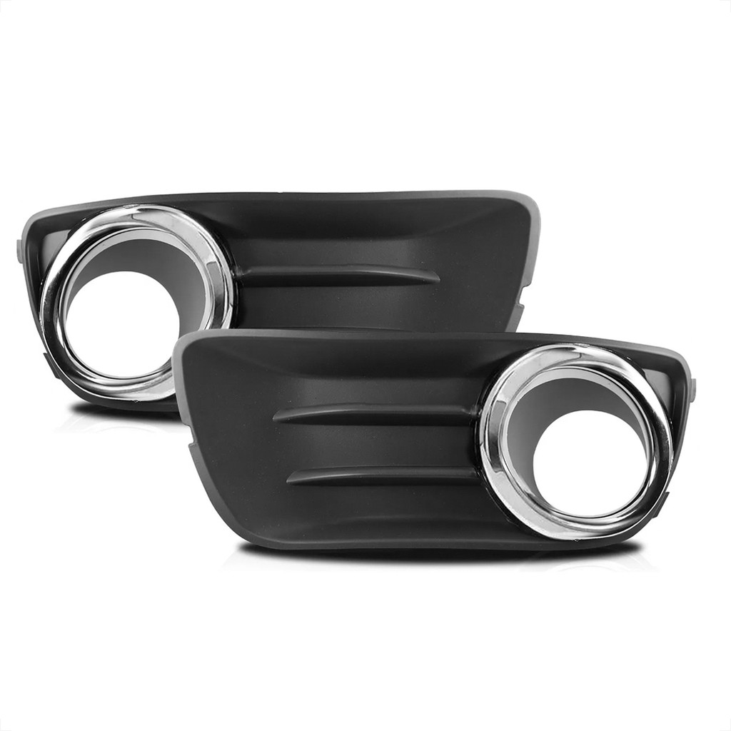 Par Grade Moldura Farol De Milha Palio Siena Economy Way 2010 2011 2012 2013 2014 2015 2016 Friso Cromado