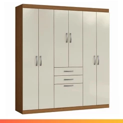 Guarda Roupas Casal 7 Portas 2 Gavetas Lisboa Aramóveis