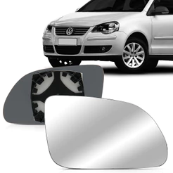 Lente Espelho Retrovisor Polo 2007 2008 2009 2010 2011