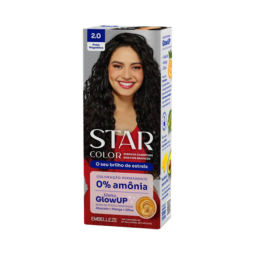Coloração Star Color 2.0 Preto Magnético em Oferta na Shopee