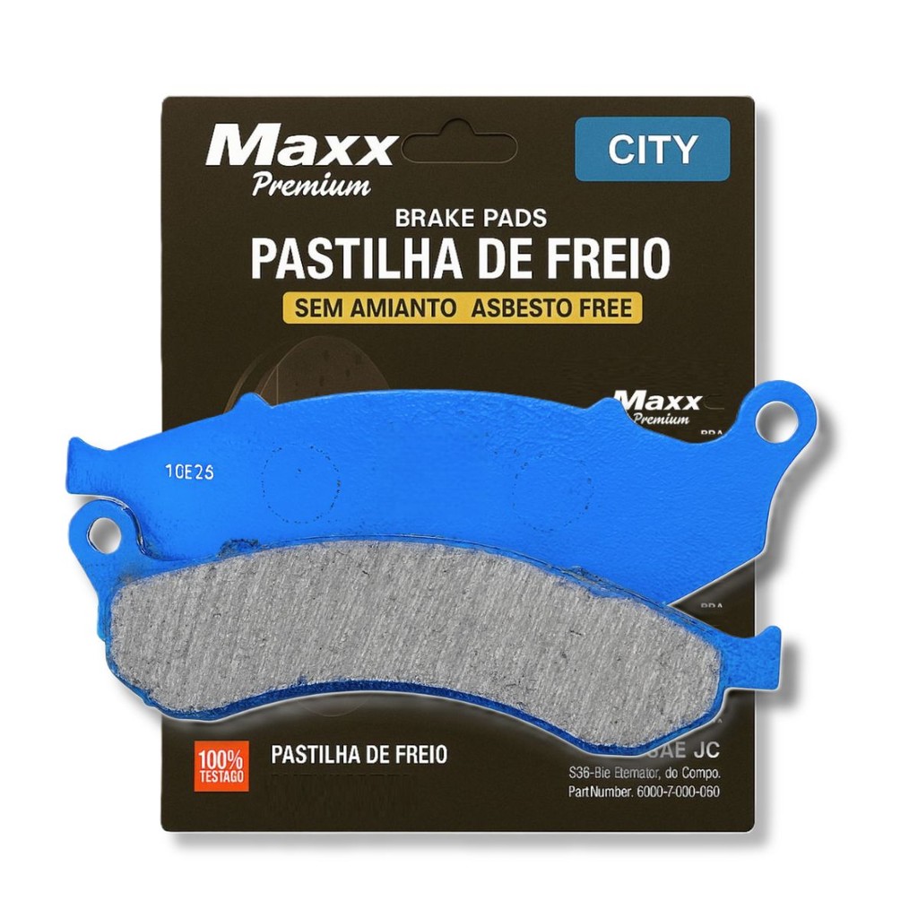 Pastilha de Freio Dianteira P/ Hoajue Chopper Road 150 Cbs