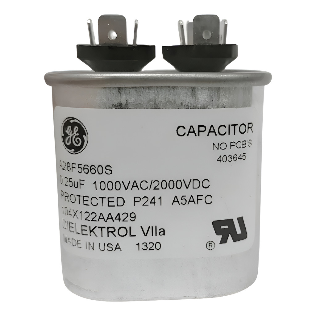Capacitor De Partida Fast-on 0,25uf 1000vac/2000vdc Ge