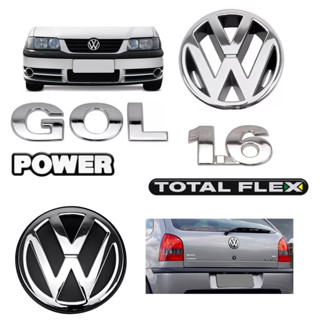 Kit Emblemas Gol Power Total Flex 1.6 - G3 Geração 3 em Oferta na Shopee