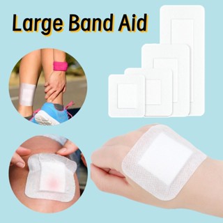 5/10 Pcs Medical Band-Aid Impermeável Respirável Elástico Grande Adesivo Transparente À Prova D'água Ao Ar Livre em Oferta na Shopee