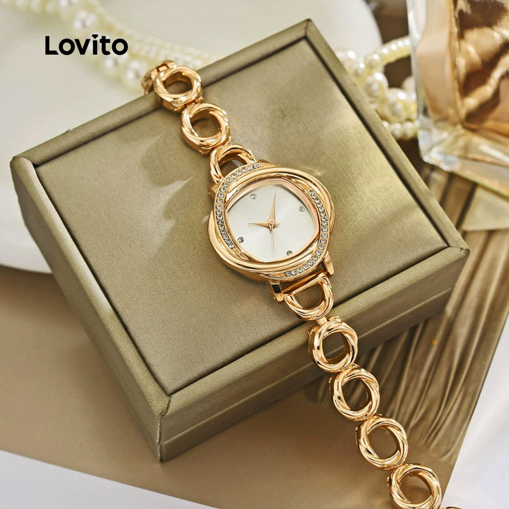 Detalhes do Novo estilo temperamento moda em forma de flor diamante-estudo senhoras relógio feminino relógio de quartzo estudante pu
