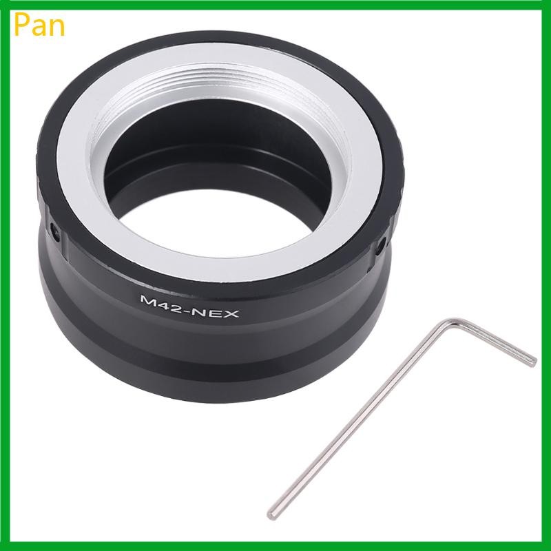 Adaptador Conversor Lente Câmera Parafuso Pan M42 Para Montagem NEX-5-3 VG1