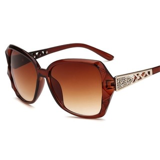 Óculos de Sol Estilo Punk com Estampa de Leopardo para Mulheres, Óculos Redondos Oversized, Óculos de Sol Anti-reflexo p