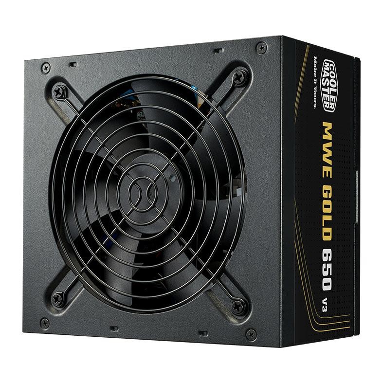 Fonte Cooler Master MWE Gold 650 V3, 650W, ATX 3.1, 80 Plus Gold, Preto, MPE-6502-ACAAG-3BBR em Oferta na Shopee