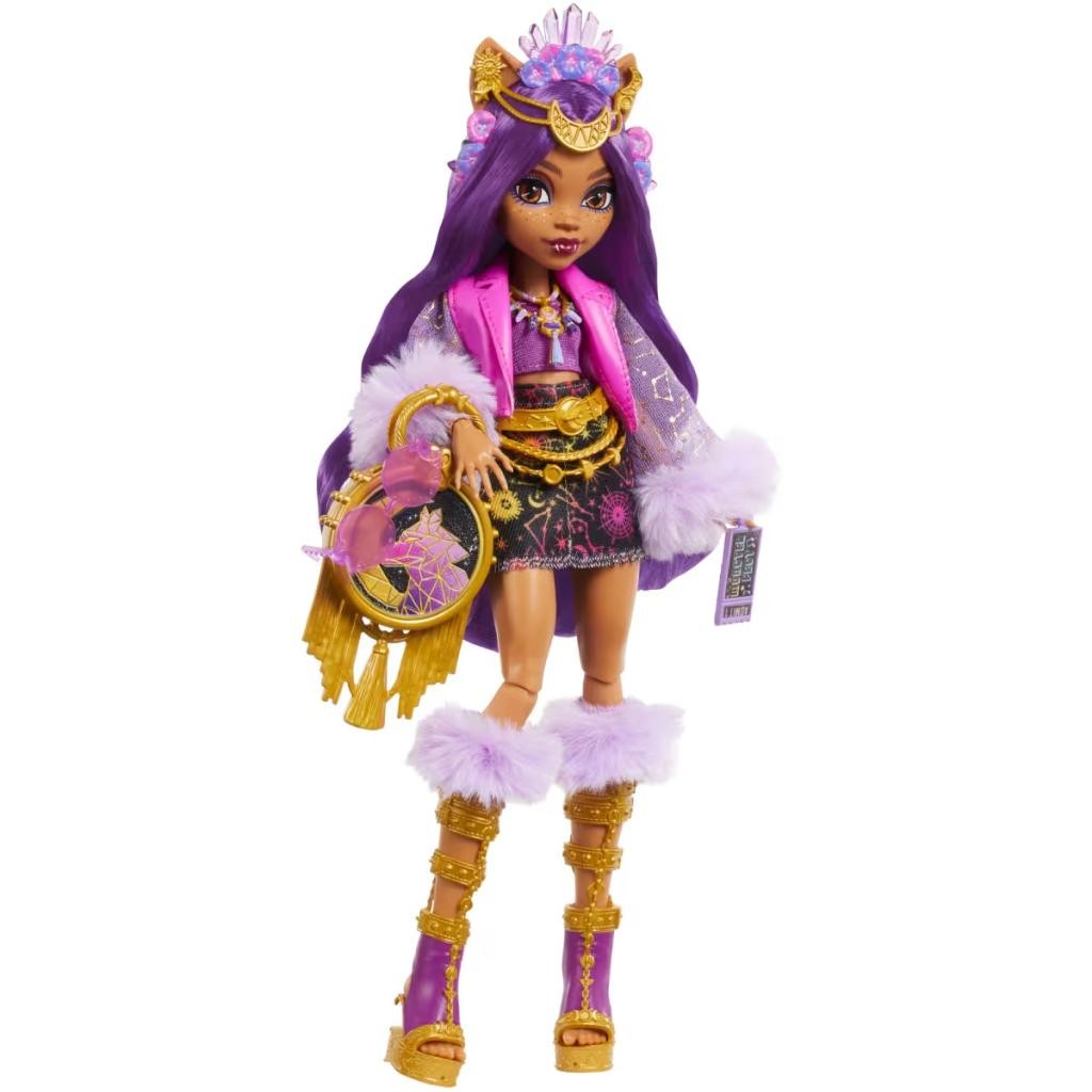 Boneca Monster High Clawdeen Wolf Monster Fest Mattel Brinquedo Infantil Original Colecionável Articulado