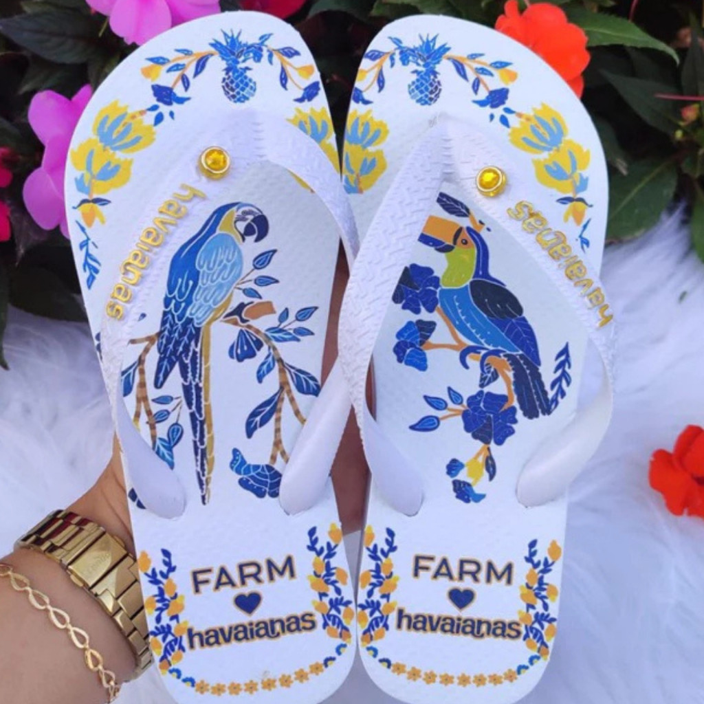 Imagem ⚡ Chinelo Arara Azul🐦 Com Variações | Super Conforto + Estilo Tropical🏝️ | Estoque Limitado