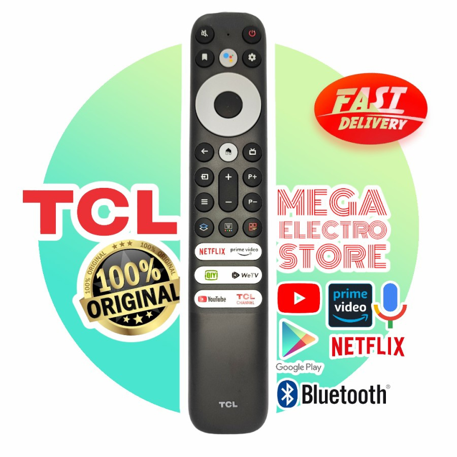 Substitua O Novo Controle Remoto De TV De Voz TCL RC902V FMR6 Usa Android A30 A20 A8 Qled 2022