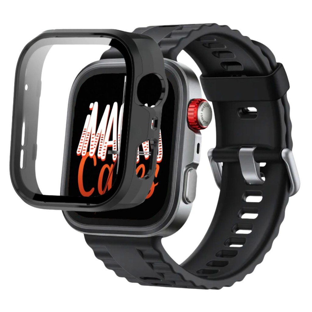 Case Acrílico Para Huawei Fit 4 Pro Seiya-B29F Capa Proteção Smartwatch com Película Tela 360º