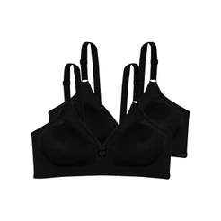 Kit com 2 Sutiãs sem Aro e sem Bojo N Triumph Compliment 24353 Taça B