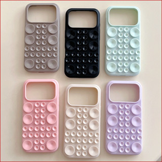 Copo De silicone original Polvo Ventosa Caso Do Telefone Móvel Para iPhone 17 16 14 13 15 Pro Max 17Air em Oferta na Shopee