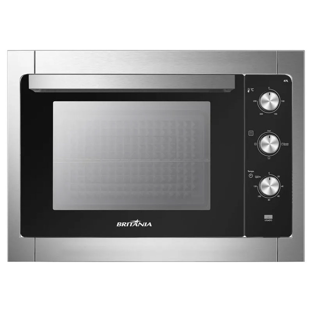 Imagem FORNO ELÉTRICO DE EMBUTIR BRITÂNIA 47 LITROS 1600W 127V