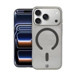 Gshield Capa Case Capinha Crystal Slim Titanium em Acrílico Compatível com Magsafe para iPhone 17 Pro / 18 Pro