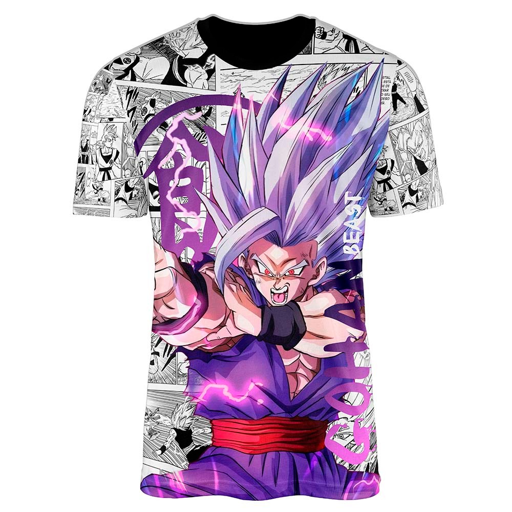 Blusa Mangá Dragon Ball Super Anime Vegetto Gojeta Broly Super Saiyajin Freeza Bardock