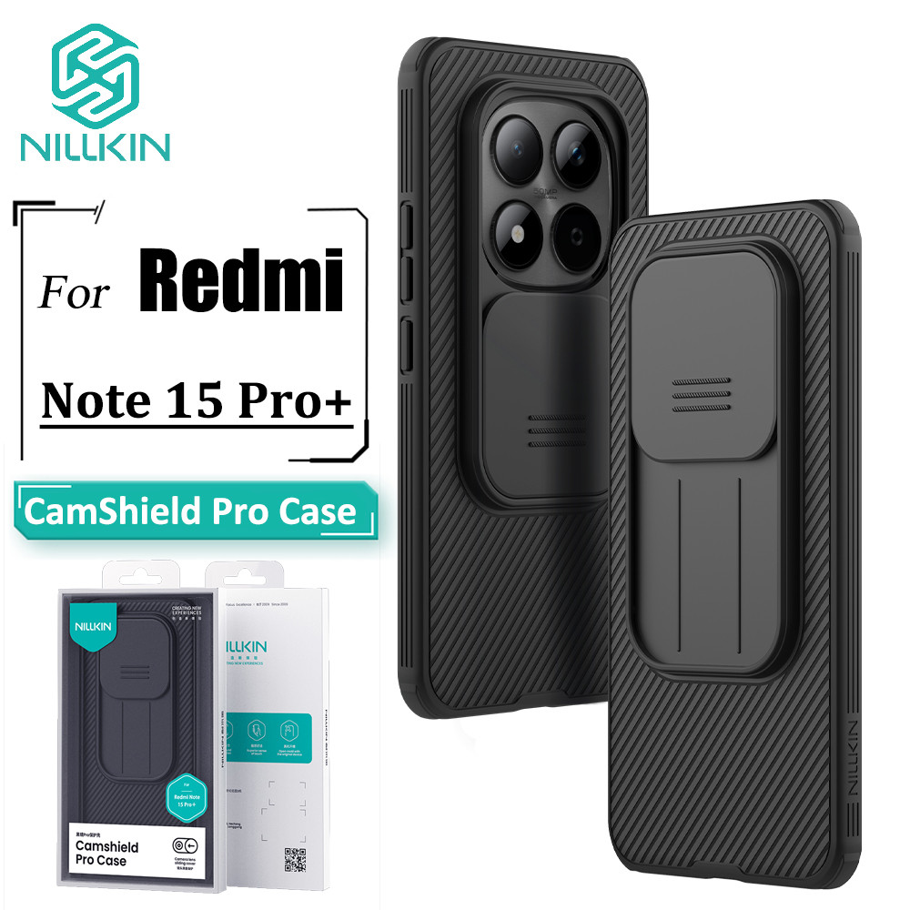 Nillkin Para Redmi Note 15 Pro +/Plus Case CamShield Camera Slider Protection Capa Traseira À Prova De Choque em Oferta na Shopee