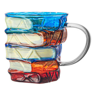 Caneca Criativa De Café Em Formato De Livro 3d Pintado