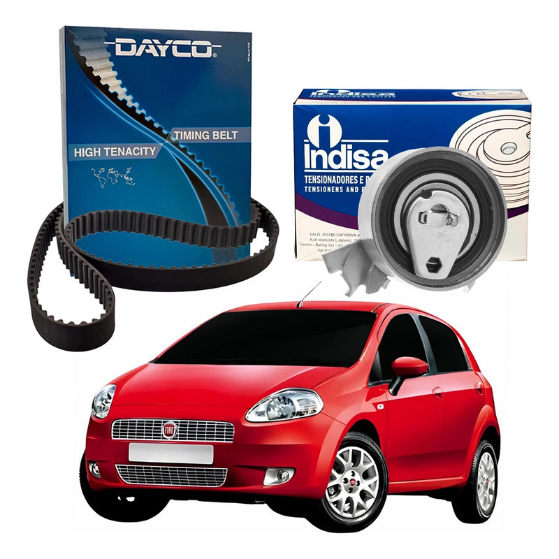 Correia Dentada E Tensor Punto 1.8 8v 2008 A 2011 em Oferta na Shopee