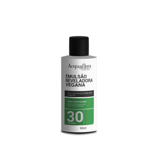 Água Oxigenada Acquaflora Vegana 30vol 90ml em Oferta na Shopee