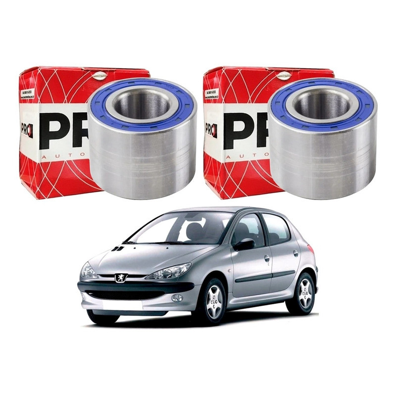 Par Rolamento Roda Traseiro 206 1.0 1.4 1.6 1999 A 2008 em Oferta na Shopee