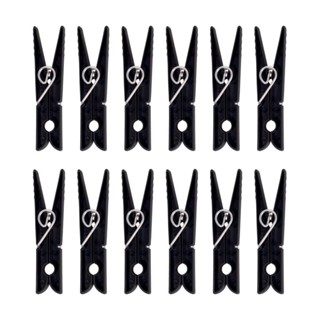 Prendedor Mor 12 Peças Preto em Oferta na Shopee