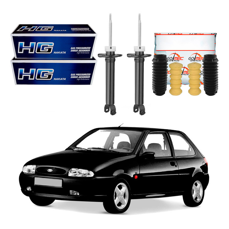 Kit Amortecedor Traseiro, Fiesta 1.0 1.3 1.4 1996 A 1999 em Oferta na Shopee