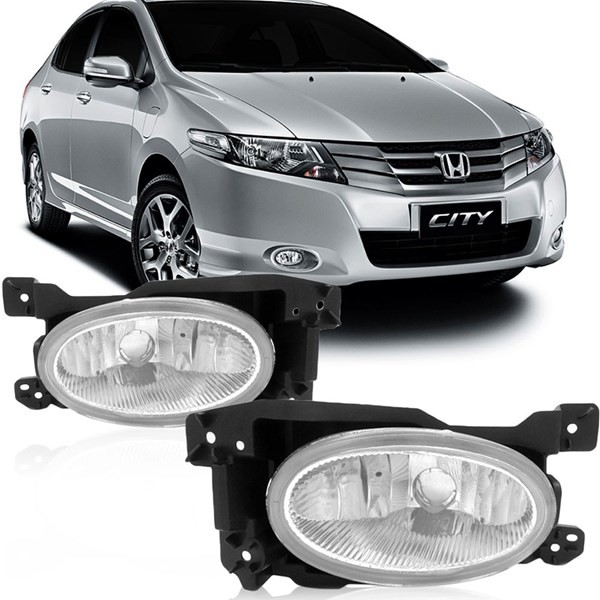 Farol Auxiliar Milha Honda City 2012 2013 2014 Neblina