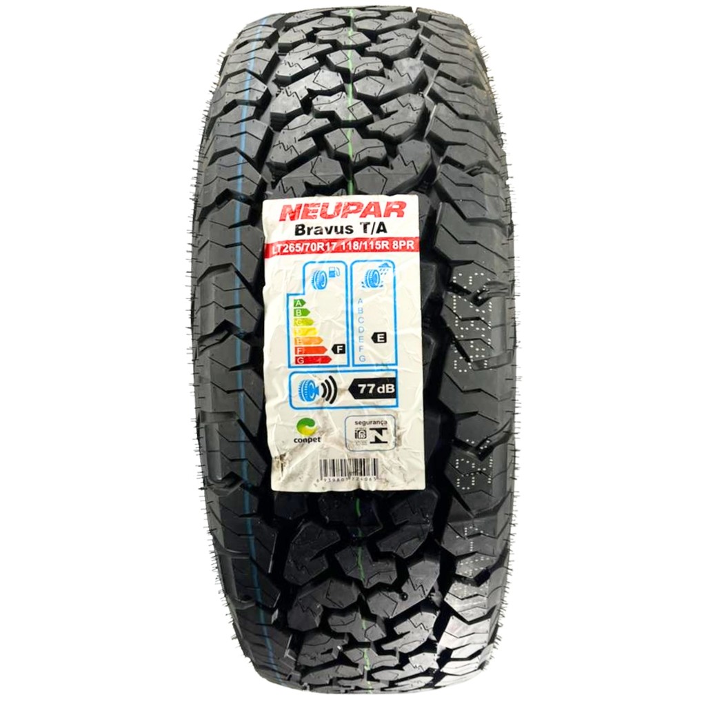 Pneu Bravus T/A 265/70R17 LT 118/115R 8PR Aro 17 Hilux L200 Ranger Amarok S10 Frontier SW4 Pick-up em Oferta na Shopee