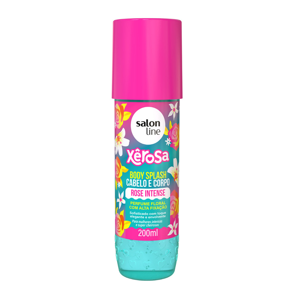 Body Splash Salon Line Xêrosa Rose Intense Cabelo e Corpo 200ml